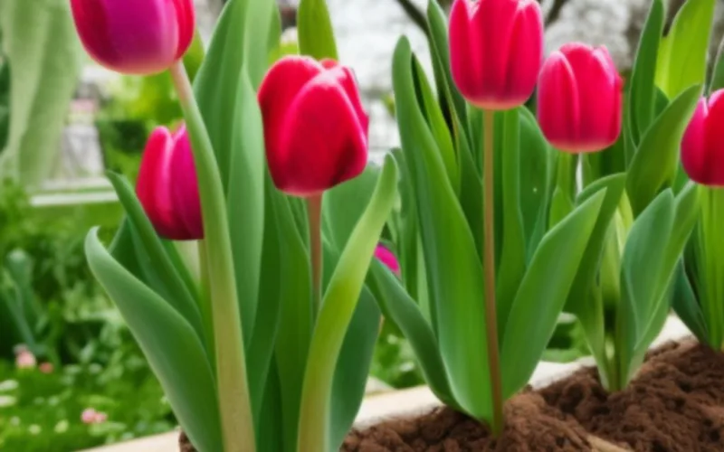 Kiedy sadzić tulipany w donicy?